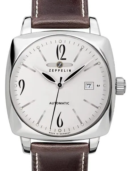 Graf Zeppelin LZ121 Mediterranee Automatic Watch with Exhibition Back #7750-4