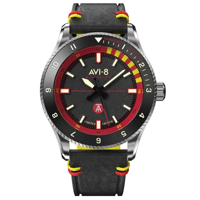 AVI-8 Tuskegee Airmen Meca-Quartz Limited Edition, Licata #AV-4103-01