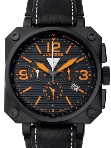Junkers Horizon Airplane Chronograph Watch with Alarm #6792-5