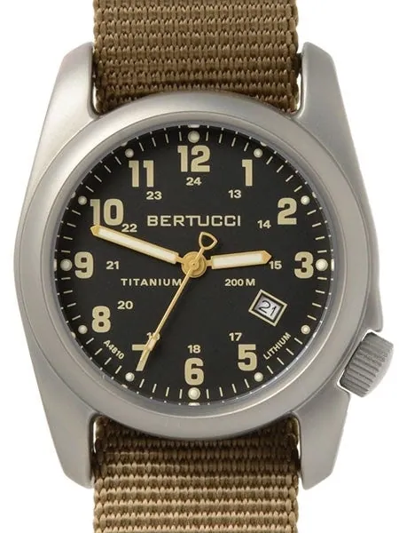 Bertucci A-2T Titanium Watch with 10-Year Lithium Battery #12700
