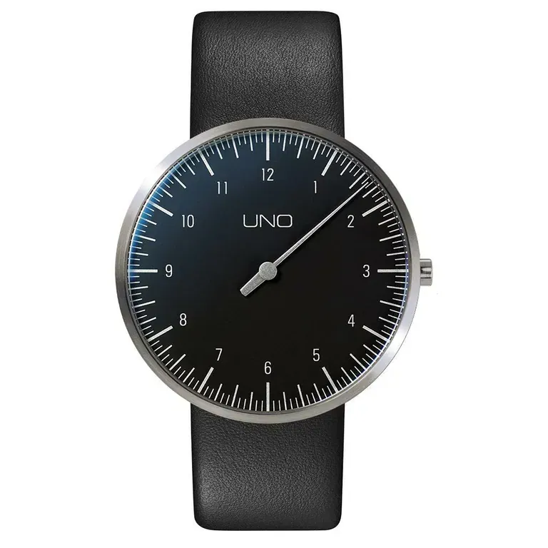 Botta UNO one hand 12-hour Swiss quartz watch with 40mm titanium case #559090