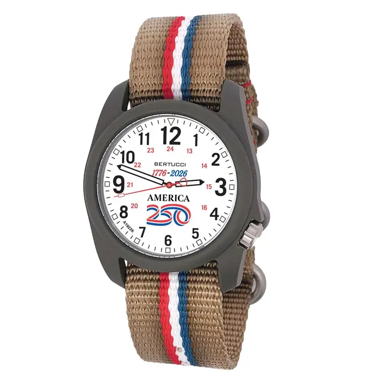 Bertucci DX3 Field America 250 White Dial Watch #11159