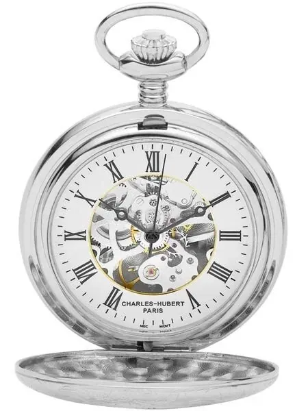 Charles-Hubert 17-Jewel Mechanical Hand Wind Pocket Watch #3564