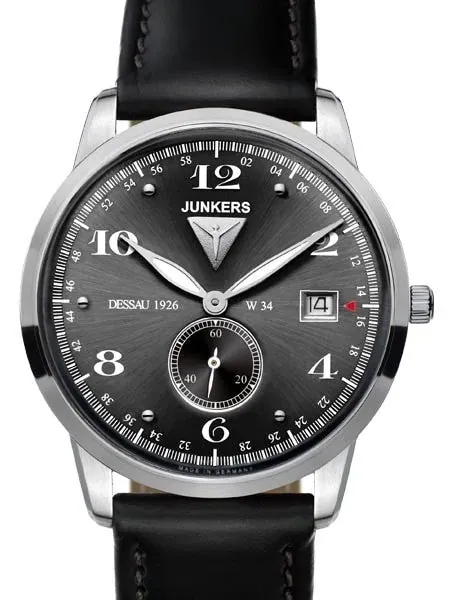 Junkers Dessau 1926 Flatline Ulta-Thin Dress Watch #6334-2