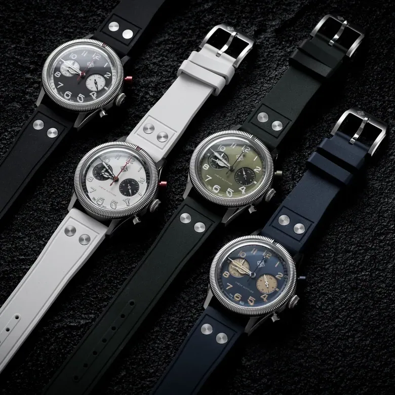 ★Early Bird★IXDAO 39mm VK64 Pilot Chronograph Watch
