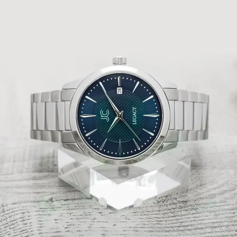 Legacy Steel Blue Dress Watch