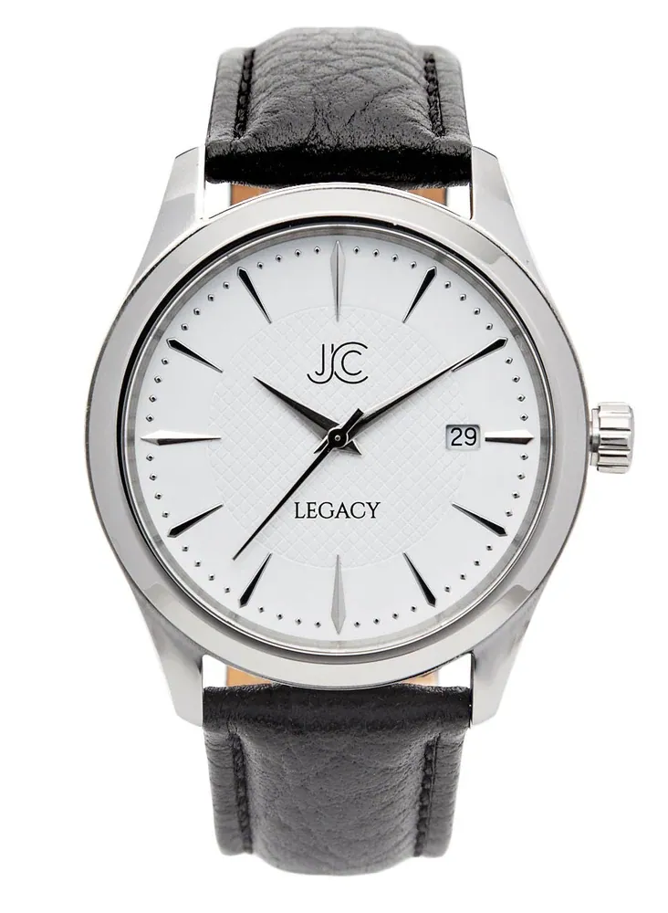 Legacy Steel White Dress Watch