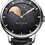 Perpetual Moon 41.5 Steel “Colors of the Moon” Black