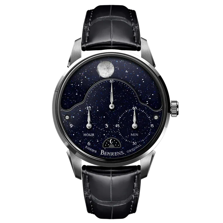 THE MOONLIGHT - STAINLESS STEEL - AVENTURINE
