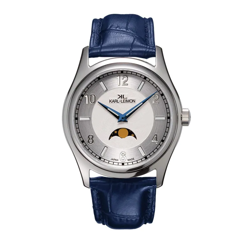 Single Moonphase WHITE BLUE HANDS