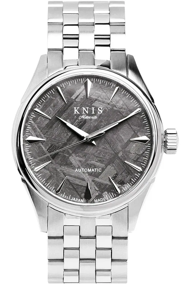 Meteorite Made In Japan Automatic Watch Men S Silver Kn001 Mt