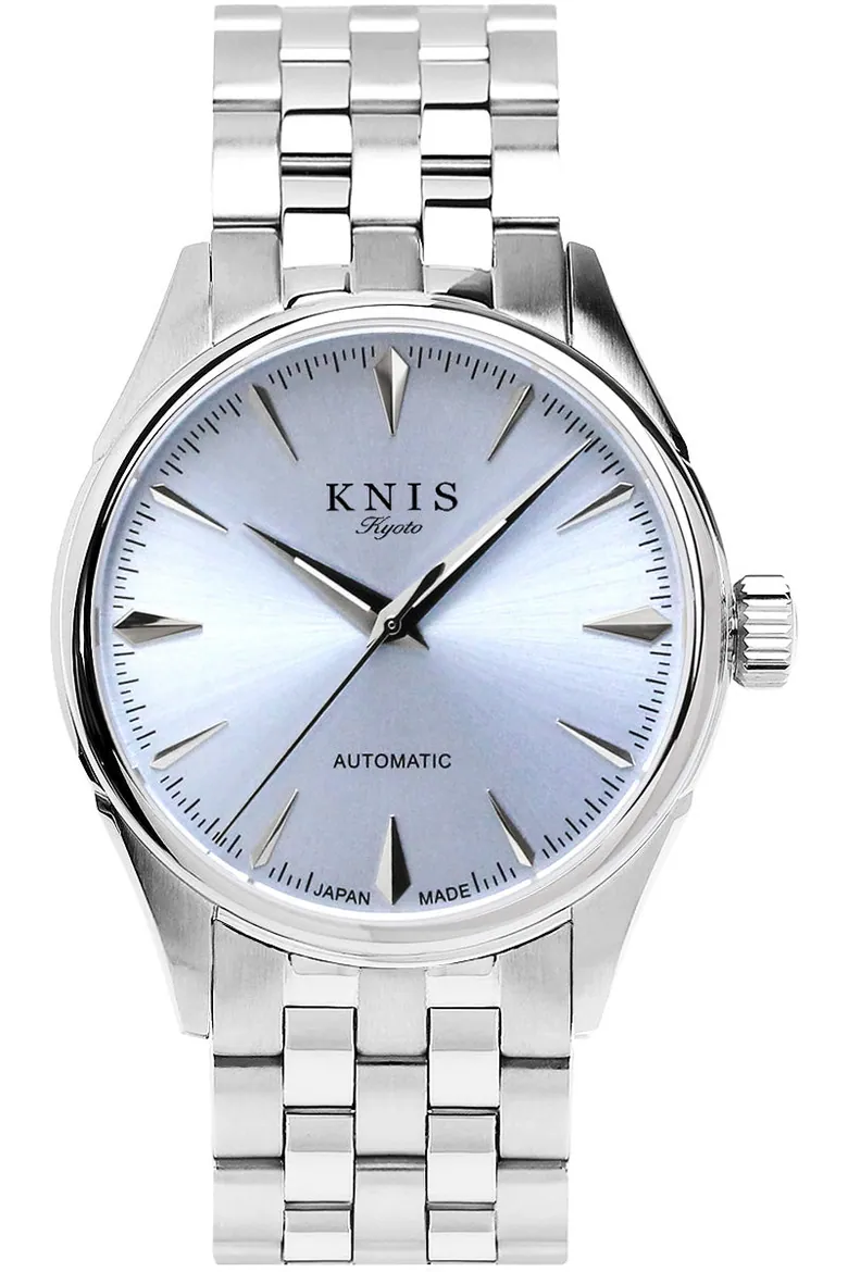 KNIS 自動巻き サンレイダイアル アイスブルー KN001-IBL