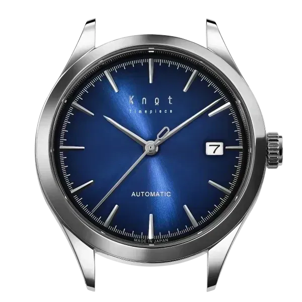 Maker's Watch Knot Premium Automatic Date AT-38 Reflection Color Edition Blue AT-38SVGBL Made in Japan
