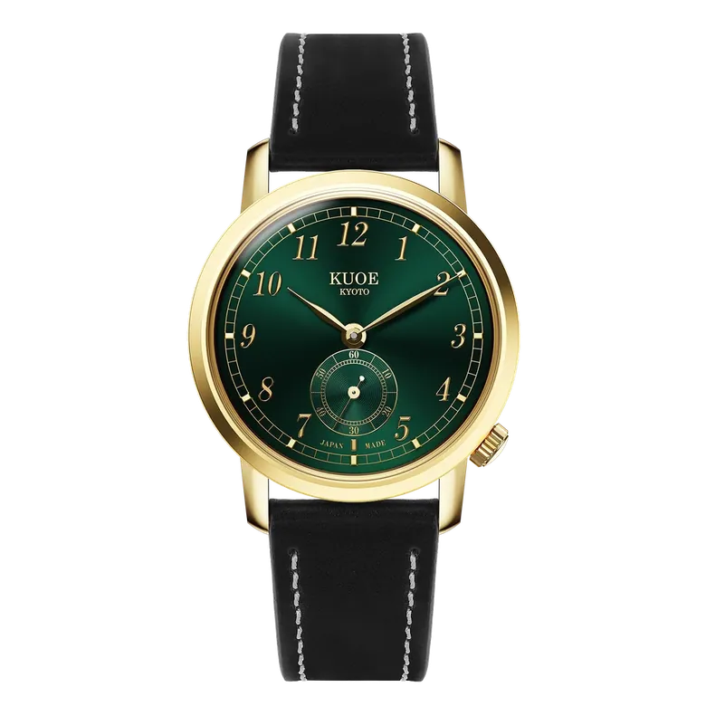 OLD SMITH 90-007 Automatic Green Sunray Dial
