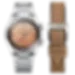 SOMBRERO 90-011, Salmon Pink Linen Textured Dial, 20 BAR Water Resistant