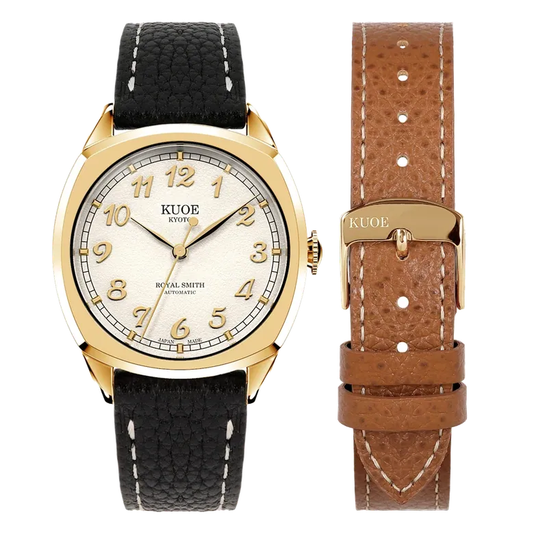 ROYAL SMITH 90-008 Gold Case with Gold Indices