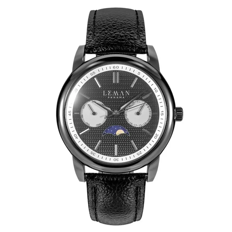 Leman Panama - All Black
 &ndash; Leman Watches LLC