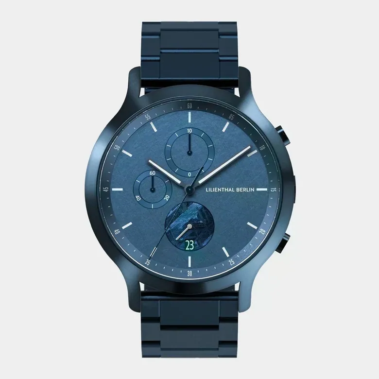 Chronograph Meteorite - Stellar Blue