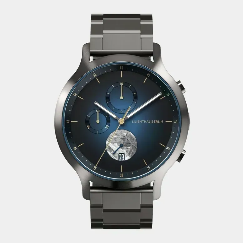 Chronograph Meteorite - Midnight Gold