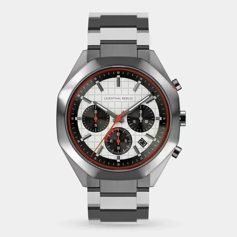 Octachrono - Silver Red
