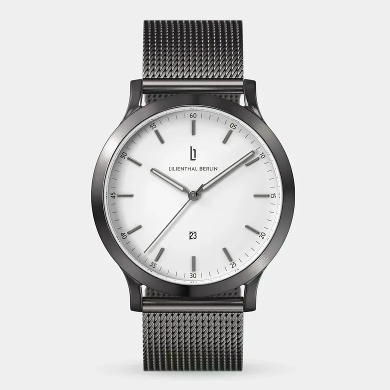 Huxley - Dark Silver White