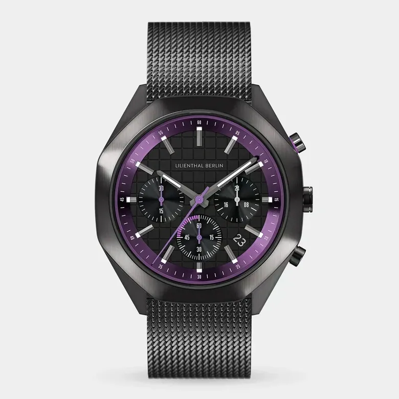 Octachrono - Dark Silver Purple
