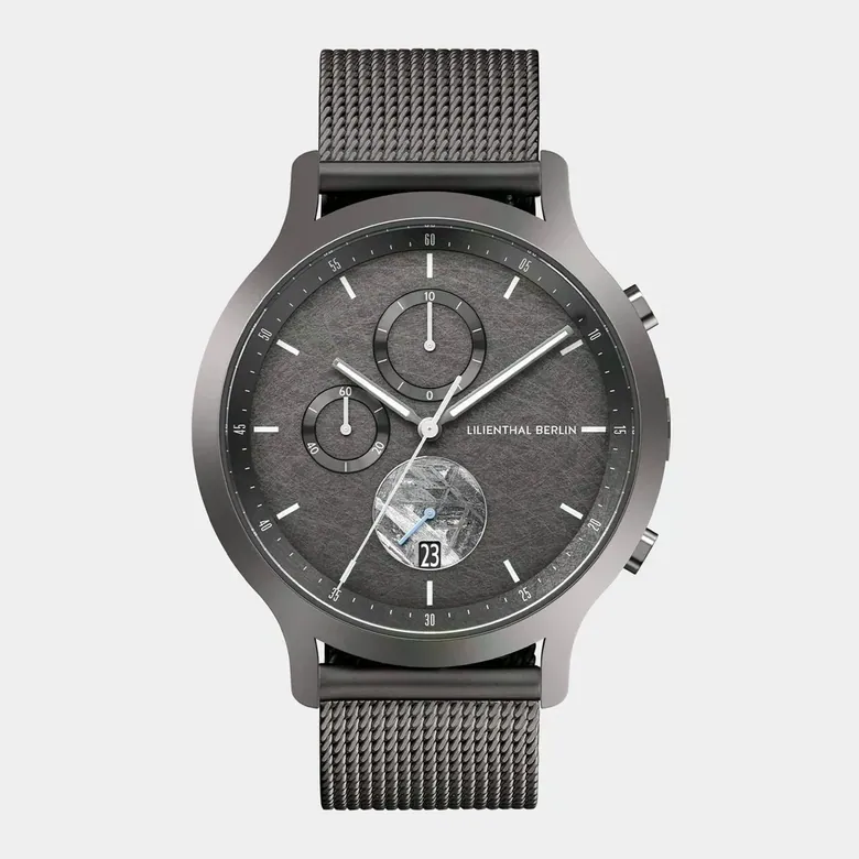 Chronograph Meteorite - Cosmic Gray