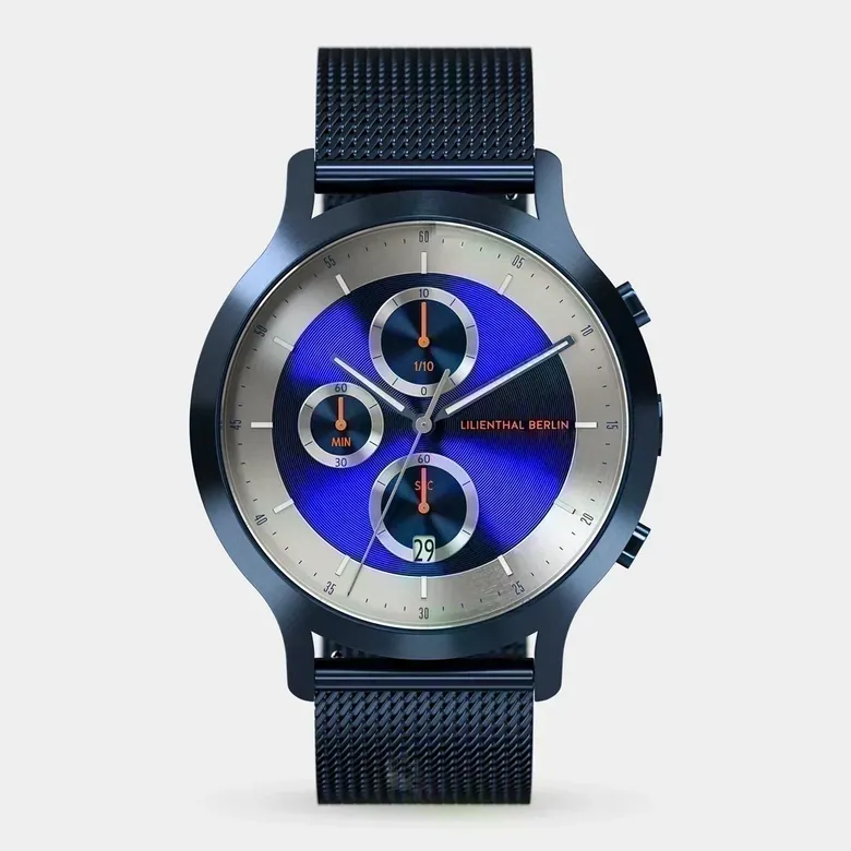 Chronograph LP - Blue Silver