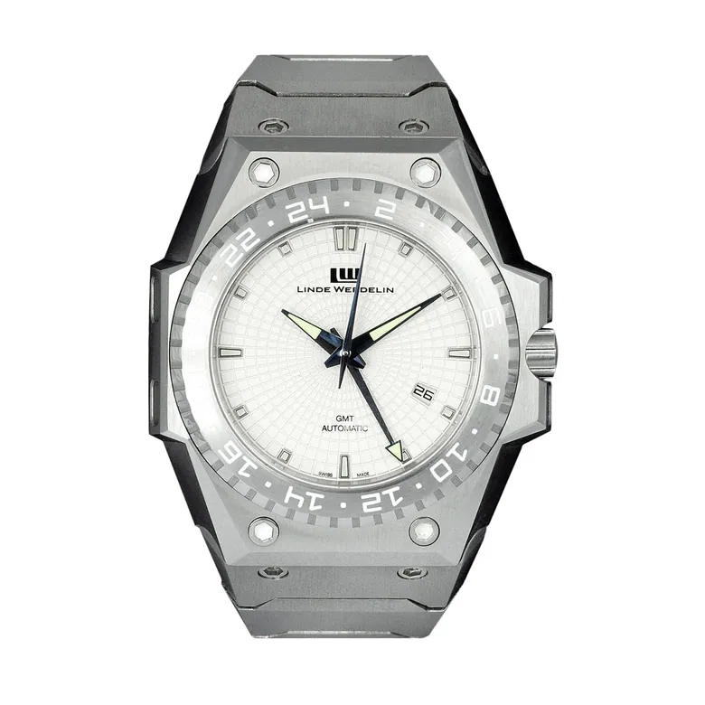 3 Timer White Dial — Linde Werdelin