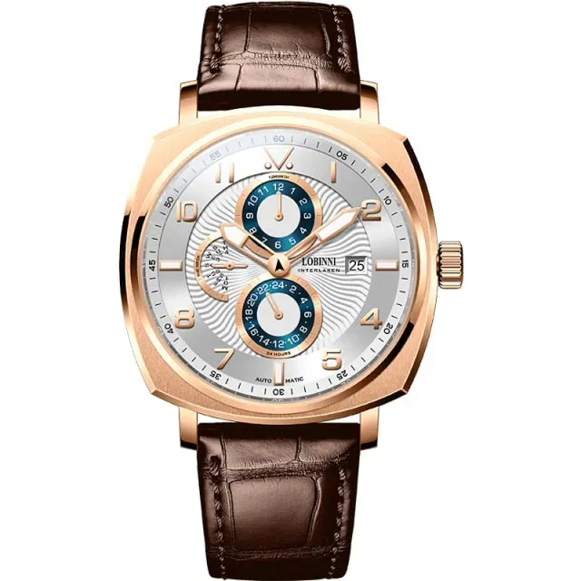 Lobinni 2021 New Luxury Brand Sapphire Crystal Men Automatic Mechanica