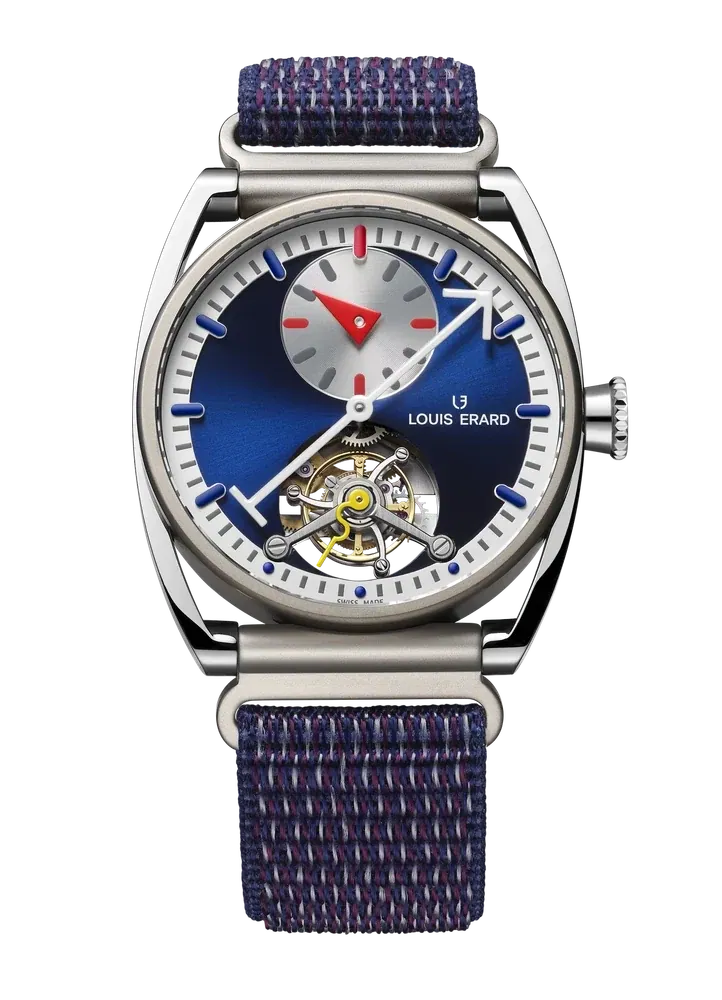 Le Régulateur Tourbillon Louis Erard x Alain Silberstein Blue