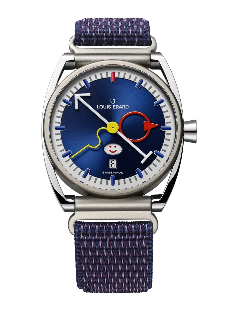 Louis Erard x Alain Silberstein Smile-Day Blue (Private)