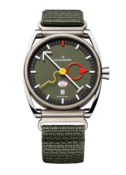 La Semaine Louis Erard x Alain Silberstein Khaki (Private)