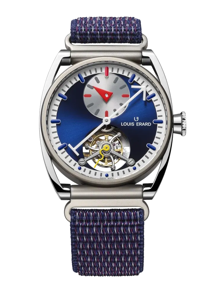 Le Régulateur Tourbillon Louis Erard x Alain Silberstein Blue (Private)