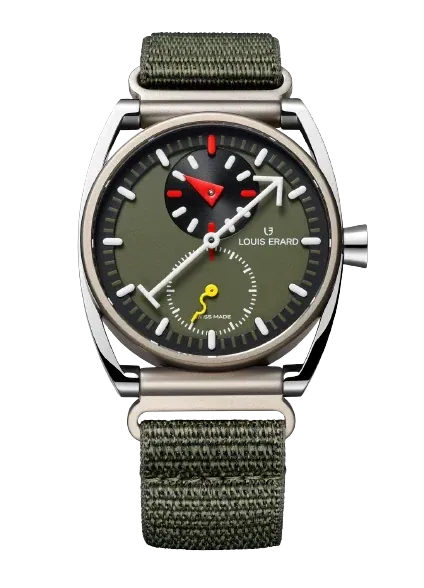 Le Régulateur Louis Erard x Alain Silberstein Khaki (Private)