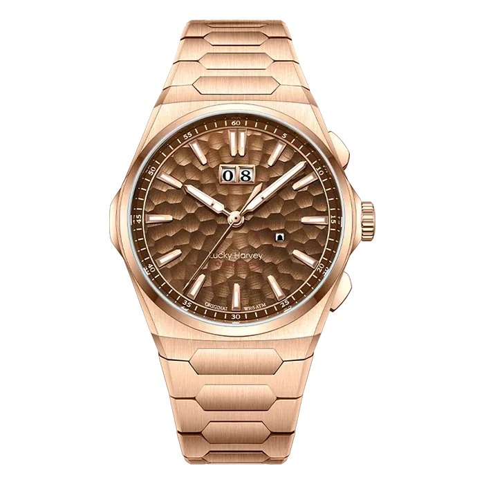 Sound Of Nature Big Date Rose Gold Hammer Chiming Limited Edition Automatic Watch