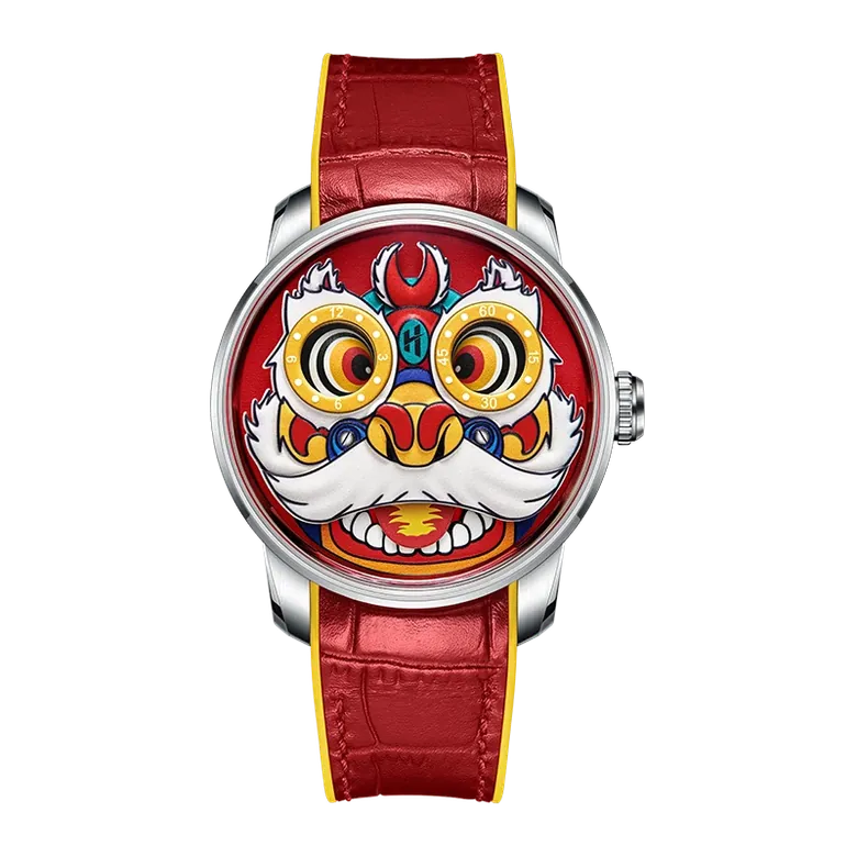 Fun Series Red Lion Dance Automatic Watch