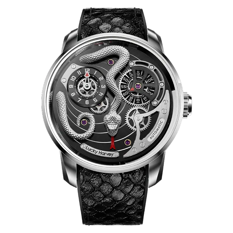 Craftsmanship Series Silver Snake Automatic Watch