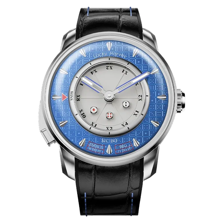 Casino Series Blue Sic Bo Automatic Watch