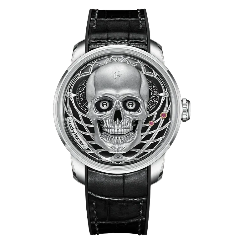 Craftmanship Series Silver Skull Limited edition Automatic Watch