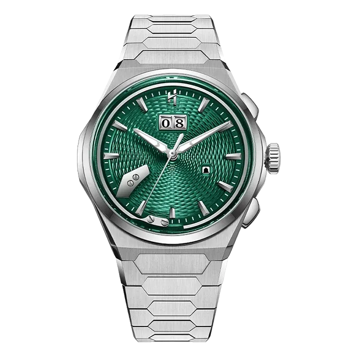 Sound Of Nature Guilloche Dial Green Titanium Chiming Limited Edition Automatic Watch
