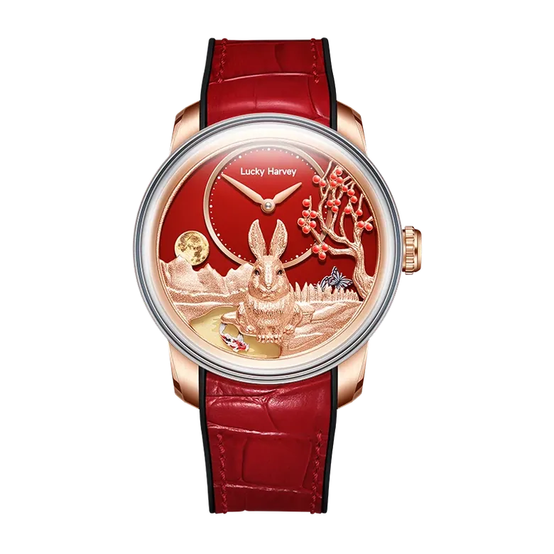 Craftmanship Series Rose Gold Rabbit Limited Edition Automatic watch
