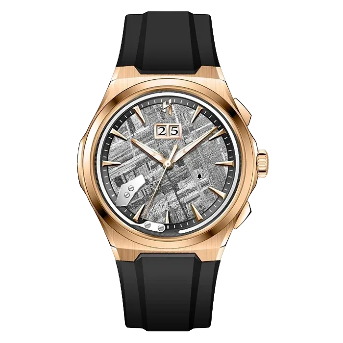 Sound Of Nature Muonionalusta Meteorite Dial Rose Gold Titanium Chiming Limited Edition Automatic Watch