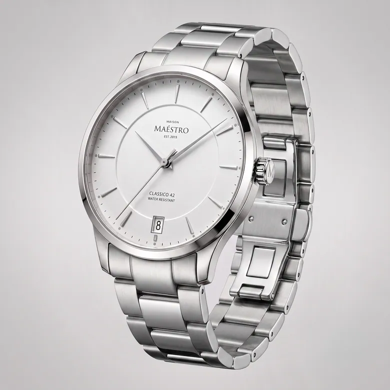 CLASSICO 42 - LINK W. WHITE DIAL