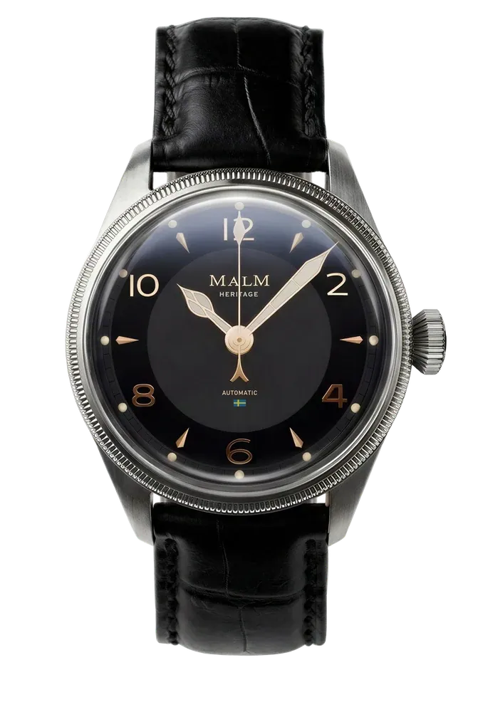 Heritage 39 Black Swiss Automatic