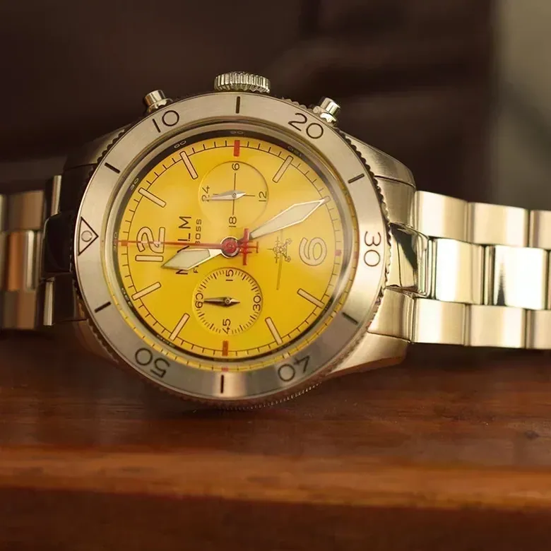 Collector's Corner – ACE Yellow Silver FB Chronograph 44