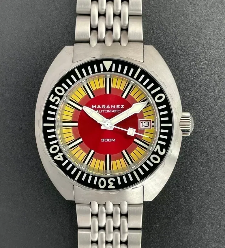 Maranez Samui  Diver titanium red