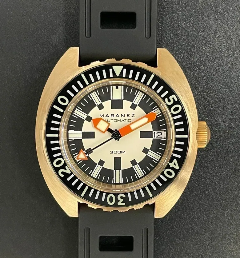 Maranez Samui Army brass off white