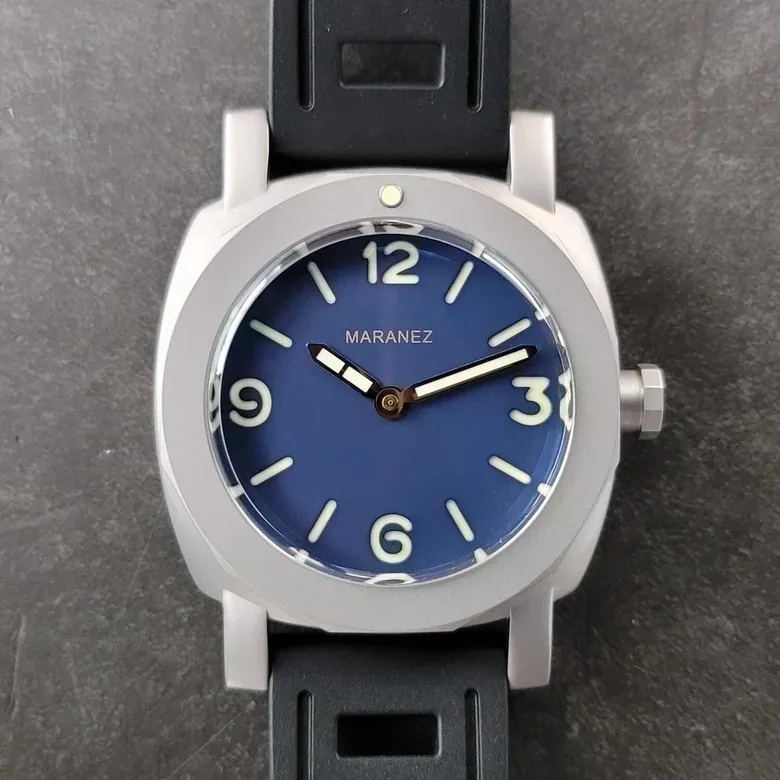Maranez Karon steel blue numbers