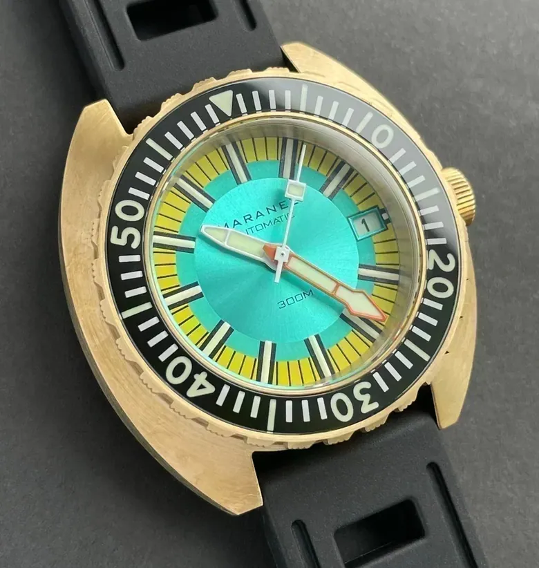 Maranez Samui Diver brass turquoise